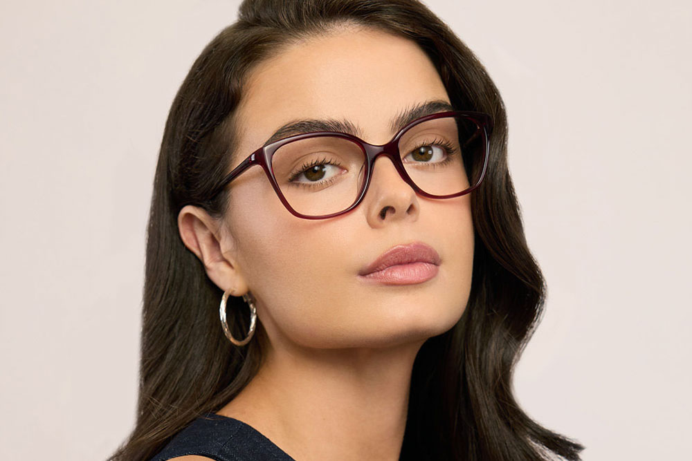 Lupita acetate optical glasses frame.