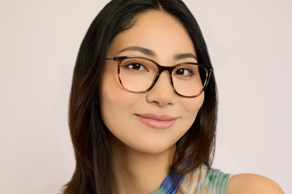 Mirae acetate and metal optical glasses frame.